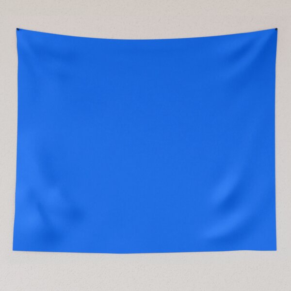 Item preview, Minimal Neon Blue Color Block Modern Aesthetic Design designed and sold by GemsAnatomy.