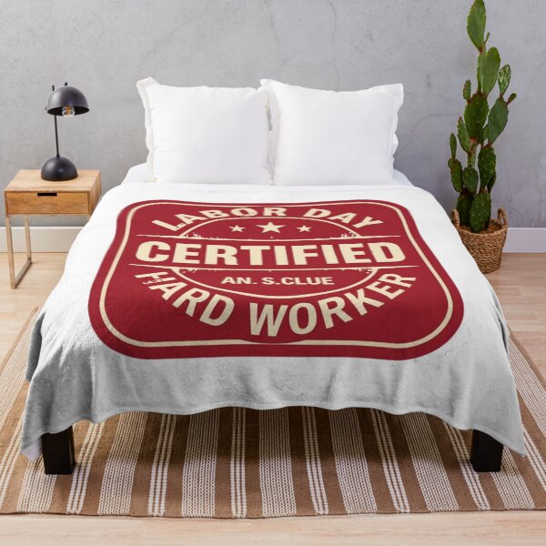 Item preview, Labor Day Certified Hard Worker Vintage designed and sold by SiarheiYur.