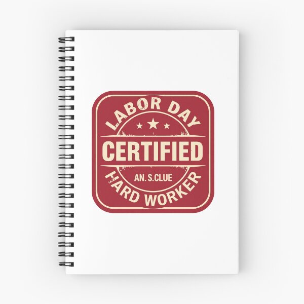 Item preview, Labor Day Certified Hard Worker Vintage designed and sold by SiarheiYur.