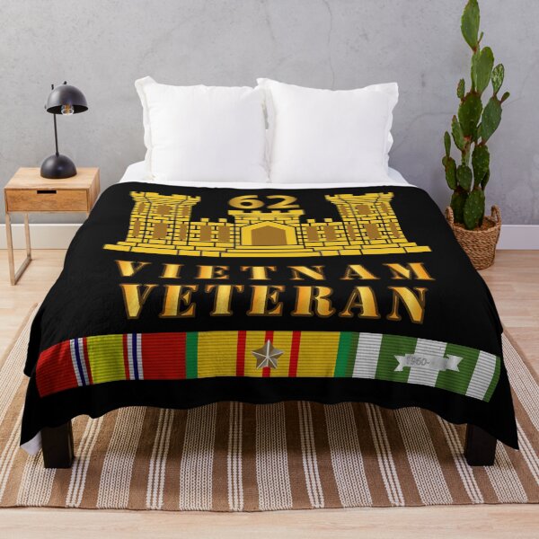 Item preview, Army - 62nd Engineer Battalion - ENG Branch - Vietnam Vet w VN SVC designed and sold by Military Insignia Products.