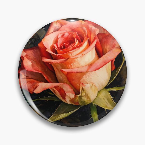 Item preview, Single Rose in Abstract Background designed and sold by cuprum.