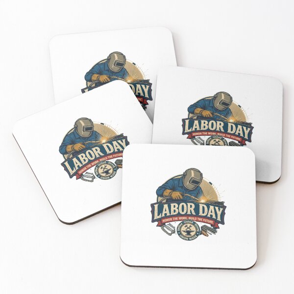 Item preview, Labor Day Welder Union Worker Vintage Art designed and sold by SiarheiYur.