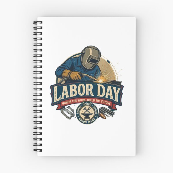 Item preview, Labor Day Welder Union Worker Vintage Art designed and sold by SiarheiYur.