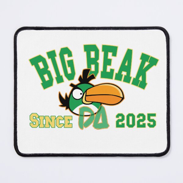 Item preview, Big Beak Vintage Varsity Mascot Cute Green Bird Toucan Athletic College Streetwear Graphic designed and sold by DesignArtist.ia.