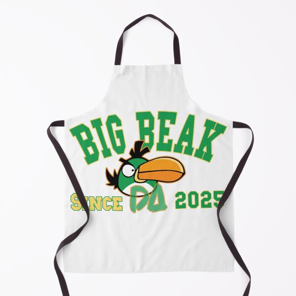 Item preview, Big Beak Vintage Varsity Mascot Cute Green Bird Toucan Athletic College Streetwear Graphic designed and sold by DesignArtist.ia.