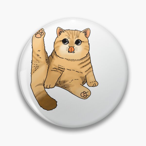 Item preview, Funny Grooming Cat Sticker designed and sold by Kakon-52.