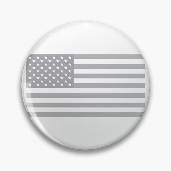 Item preview, Silver Monochrome American Flag Design designed and sold by T-domain.