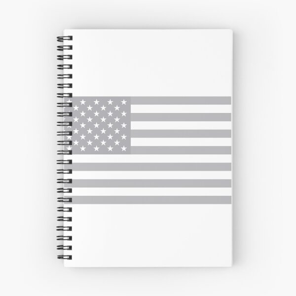 Item preview, Silver Monochrome American Flag Design designed and sold by T-domain.