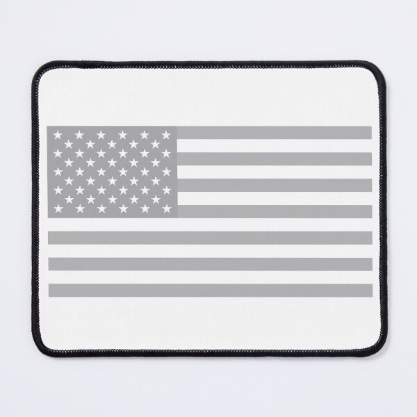 Item preview, Silver Monochrome American Flag Design designed and sold by T-domain.