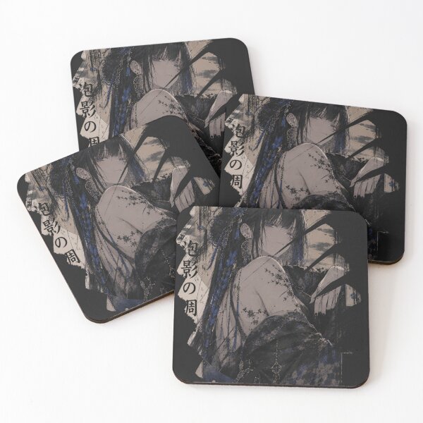 Item preview, Midnight Blue Kitsune | Japanese Fox Spirit Dark Fantasy Anime Art designed and sold by Tsukiyo Atelier.