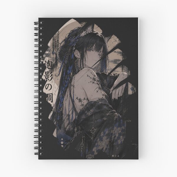 Item preview, Midnight Blue Kitsune | Japanese Fox Spirit Dark Fantasy Anime Art designed and sold by Tsukiyo Atelier.