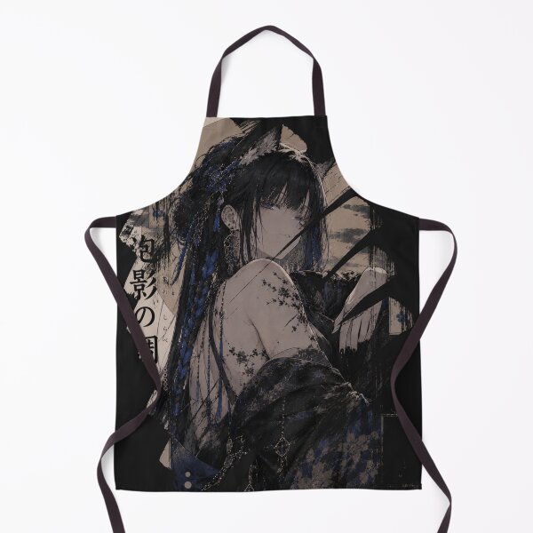 Item preview, Midnight Blue Kitsune | Japanese Fox Spirit Dark Fantasy Anime Art designed and sold by Tsukiyo Atelier.