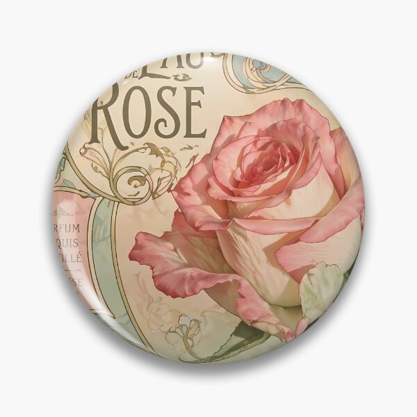 Item preview, Eau de Rose Vintage Advertisement designed and sold by cuprum.