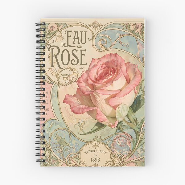 Item preview, Eau de Rose Vintage Advertisement designed and sold by cuprum.