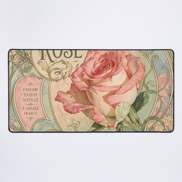 Item preview, Eau de Rose Vintage Advertisement designed and sold by cuprum.