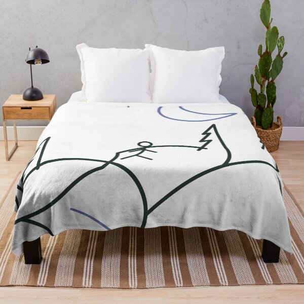 Item preview, Minimalist Forest and Moon Line Art designed and sold by FlamoArt.