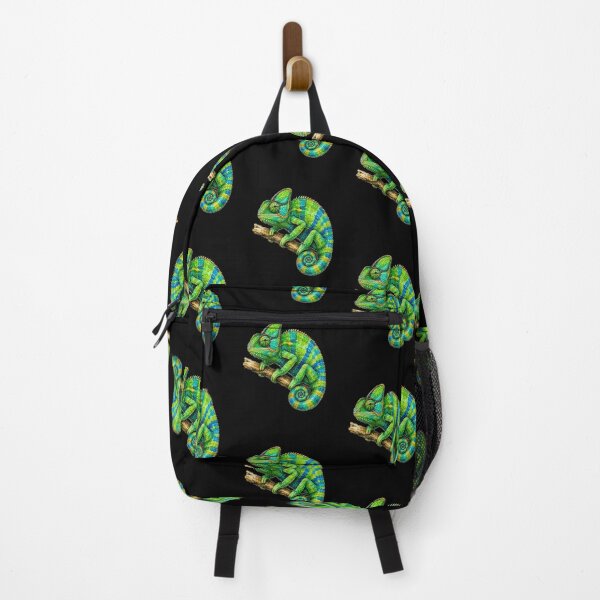 Item preview, Minimal Chameleon Watercolor | Hand Drawn Wildlife Illustration designed and sold by ColorSplash123.
