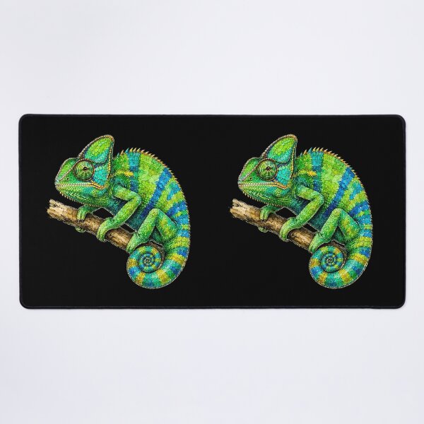 Item preview, Minimal Chameleon Watercolor | Hand Drawn Wildlife Illustration designed and sold by ColorSplash123.