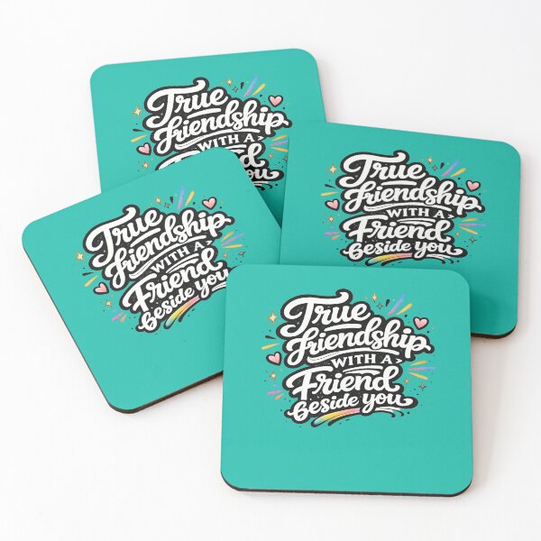 Item preview, Friendship Quotes | Inspirational Typography Design designed and sold by VasiArtLab.