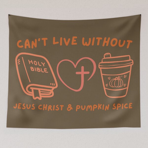 Item preview, Need Jesus Christ and Pumpkin Spice Coffee Lover, Fall For Jesus, Christian Bible designed and sold by Forevermore.