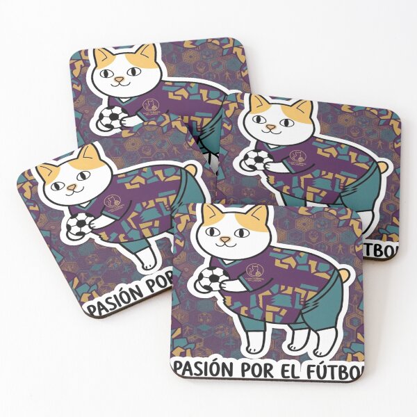 Item preview, Adorable cat with a passion for football designed and sold by Purpleclomb.