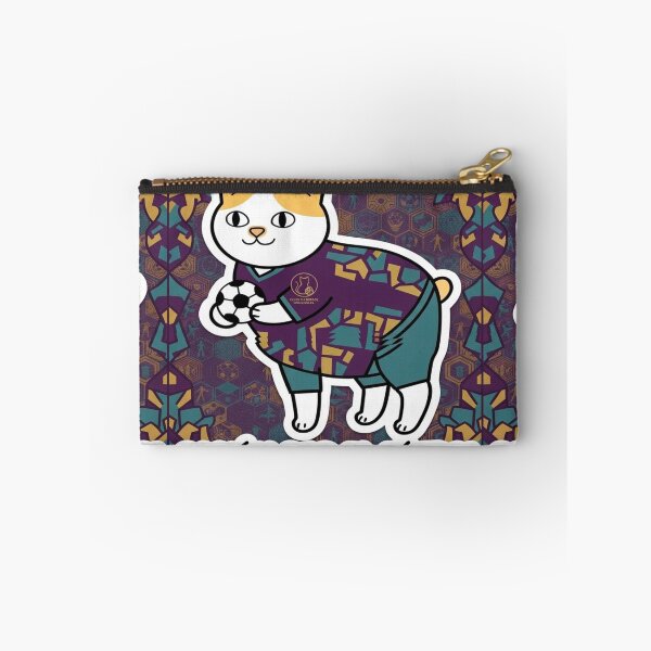 Item preview, Adorable cat with a passion for football designed and sold by Purpleclomb.