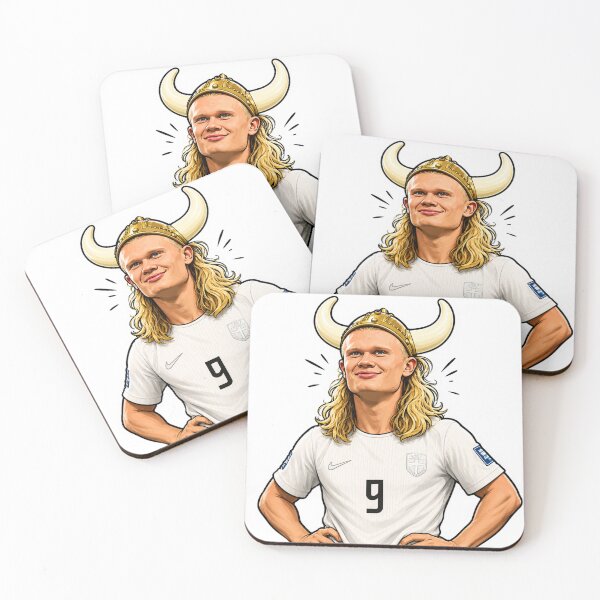 Item preview, Funny Viking Soccer Cartoon Sticker | Nordic Football Fan Art designed and sold by OSAMA MO.