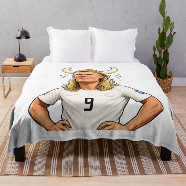 Item preview, Funny Viking Soccer Cartoon Sticker | Nordic Football Fan Art designed and sold by OSAMA MO.