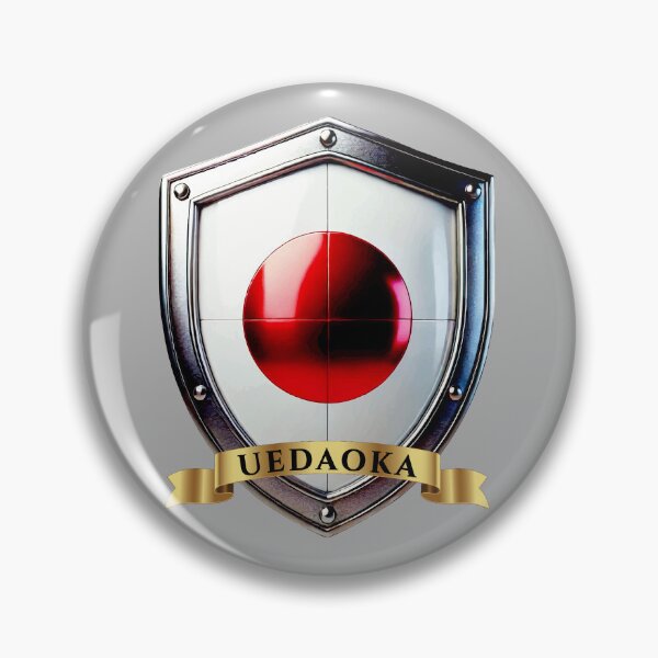 Item preview, Uedaoka Japanese Heritage Crest Shield designed and sold by Highlandkings.