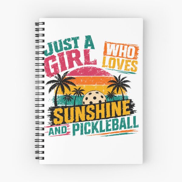 Item preview, Just A Girl Who Loves Sunshine And Pickleball Player Woman designed and sold by JonesFlora2025.