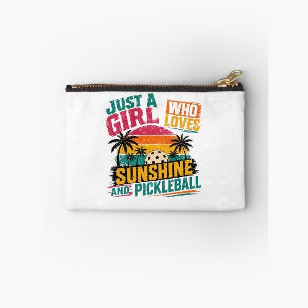Item preview, Just A Girl Who Loves Sunshine And Pickleball Player Woman designed and sold by JonesFlora2025.
