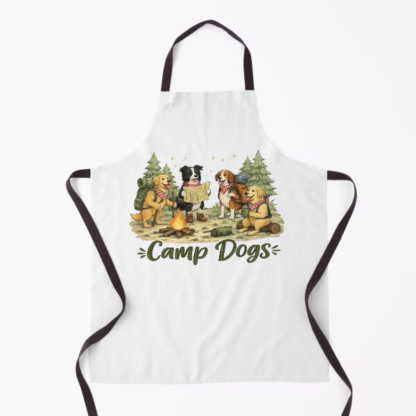 Item preview, Camp Dogs Camping Adventure Funny Dog Lovers Gift designed and sold by JMDG Studio.