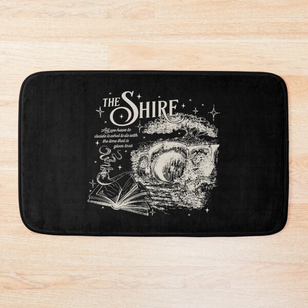 Aperçu de l'œuvre The Shire LOTR Sweatshirt For Fans, Fantasy Book Lover Hoodie créée et vendue par LiuTiuuu.