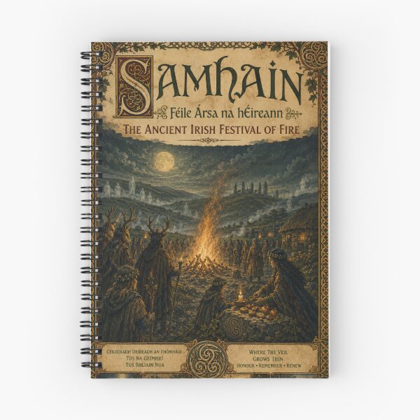 Item preview, Samhain – Ireland's Celtic Festival of Fire designed and sold by GildedPagesCo.