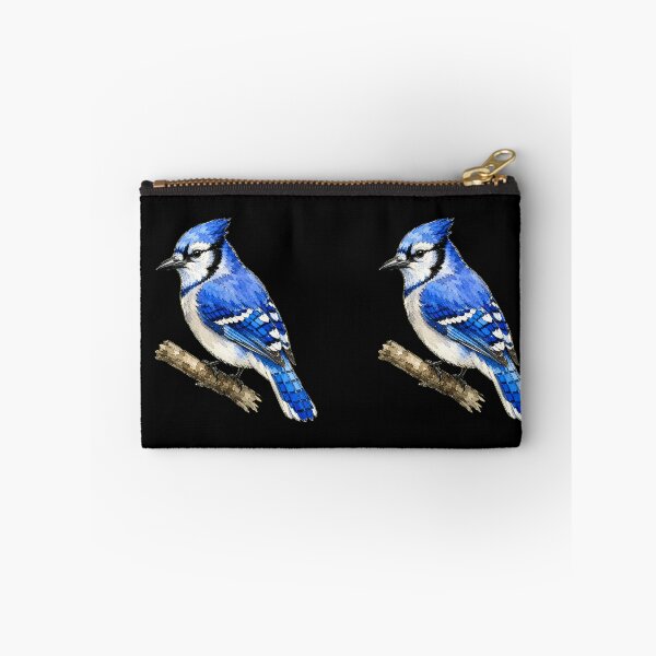 Item preview, Minimal Blue Jay Watercolor | Hand Drawn Bird Illustration designed and sold by ColorSplash123.