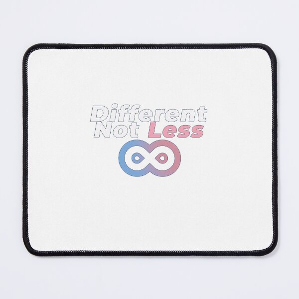 Item preview, Different Not Less | Neurodiversity Acceptance T-Shirt designed and sold by NeuroShirts.