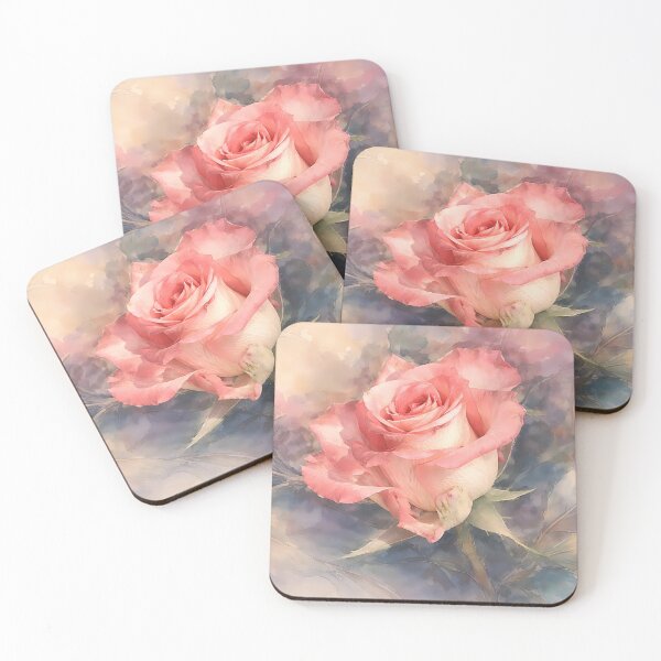 Item preview, Delicate Pink Rose in Bloom designed and sold by cuprum.