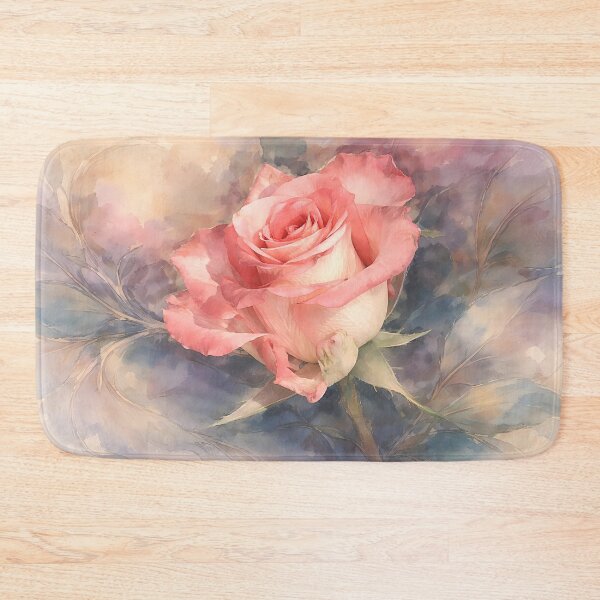 Item preview, Delicate Pink Rose in Bloom designed and sold by cuprum.