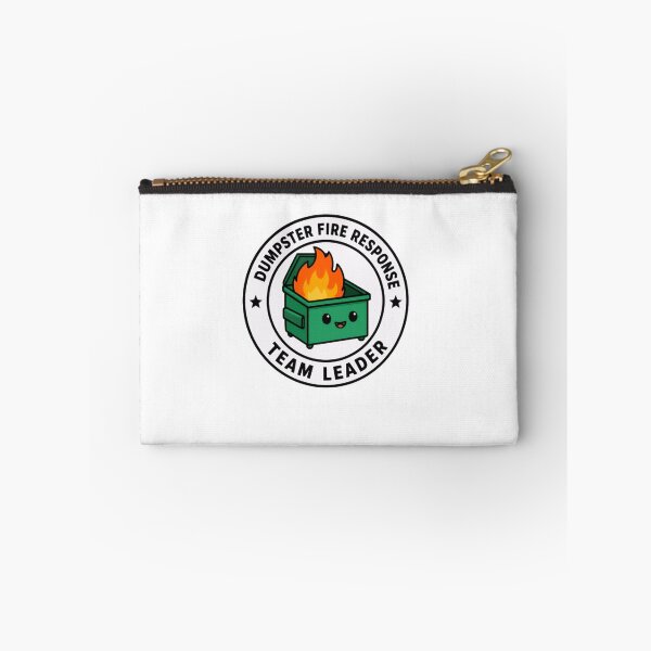 Item preview, Dumpster Fire Response Team Leader Workplace Management Humor Professional designed and sold by JonesFlora2025.