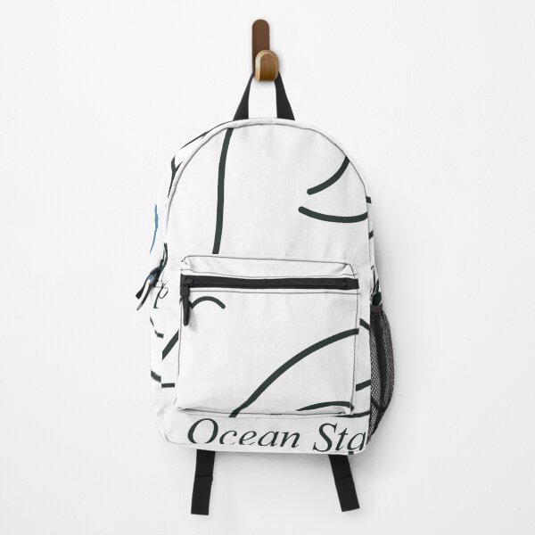Item preview, Ocean State of Mind – Minimalist Face and Wave Line Art designed and sold by FlamoArt.