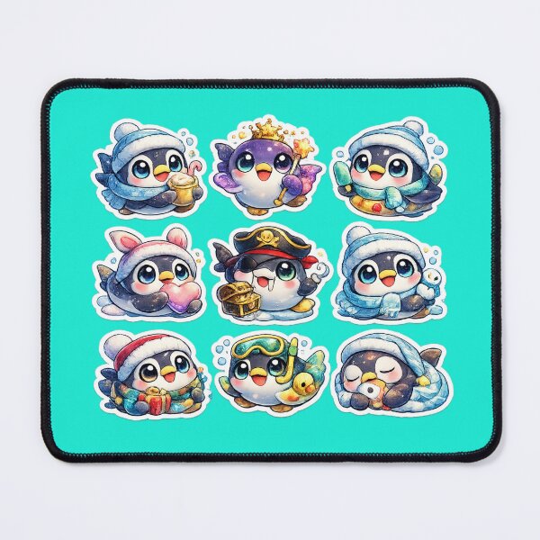 Item preview, Cute Kawaii Penguin Sticker designed and sold by KrishAuraa.
