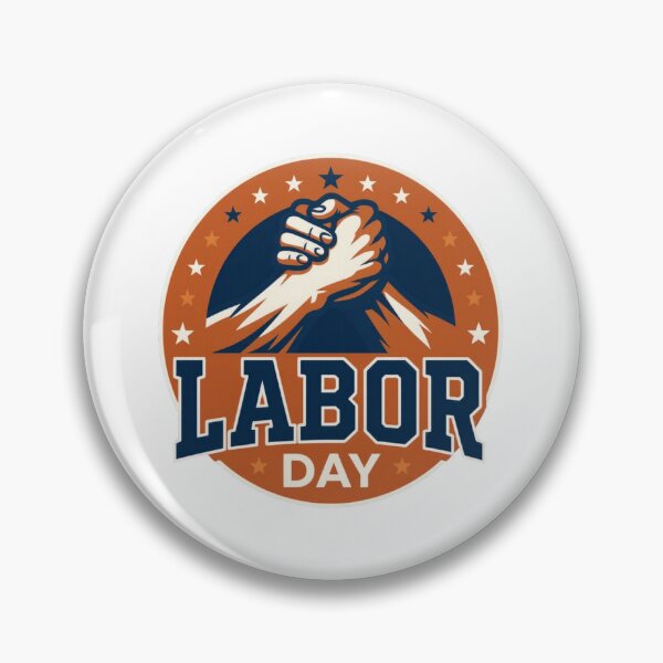 Item preview, Labor Day Solidarity Handshake Retro Design designed and sold by SiarheiYur.