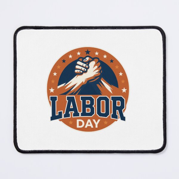 Item preview, Labor Day Solidarity Handshake Retro Design designed and sold by SiarheiYur.