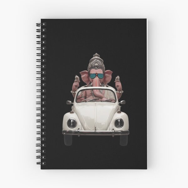 Item preview, Cool Streetwear Elephant Rider on Vintage White Beetle Car Pop Art designed and sold by PANNARUK THAILAND.