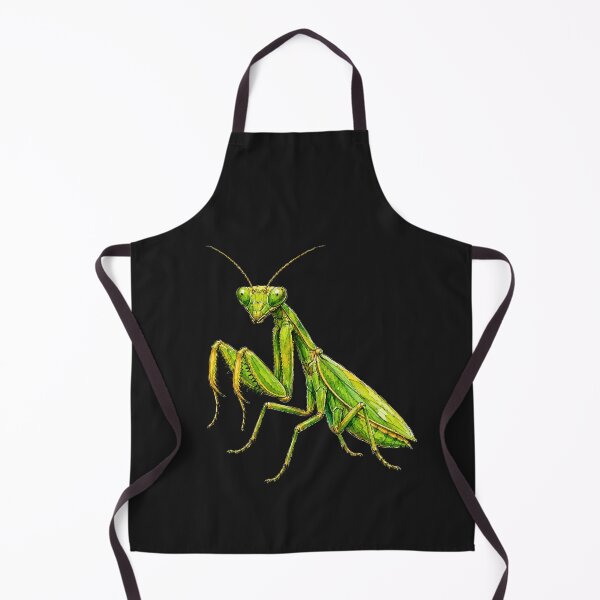 Item preview, Minimal Praying Mantis Watercolor | Hand Drawn Nature Illustration designed and sold by ColorSplash123.