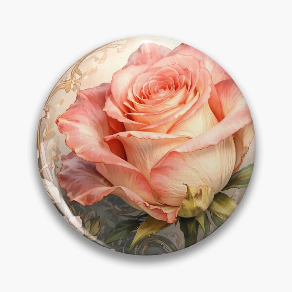 Artikelvorschau, Aufwendiges Rosenblumendesign entworfen und verkauft von cuprum.