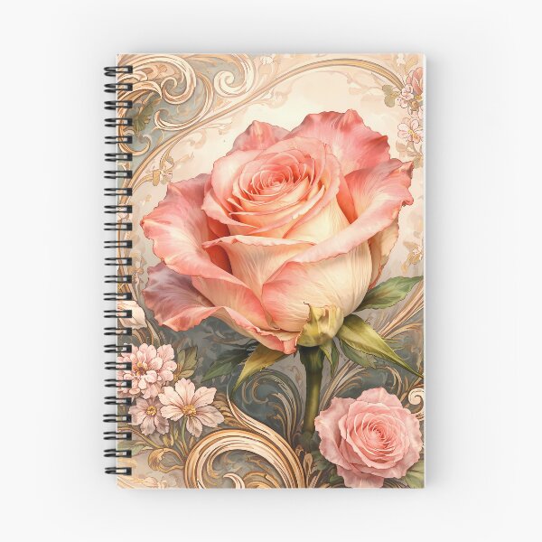 Item preview, Intricate Floral Rose Design designed and sold by cuprum.