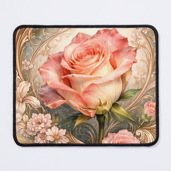Item preview, Intricate Floral Rose Design designed and sold by cuprum.