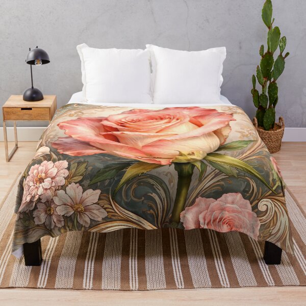 Item preview, Intricate Floral Rose Design designed and sold by cuprum.