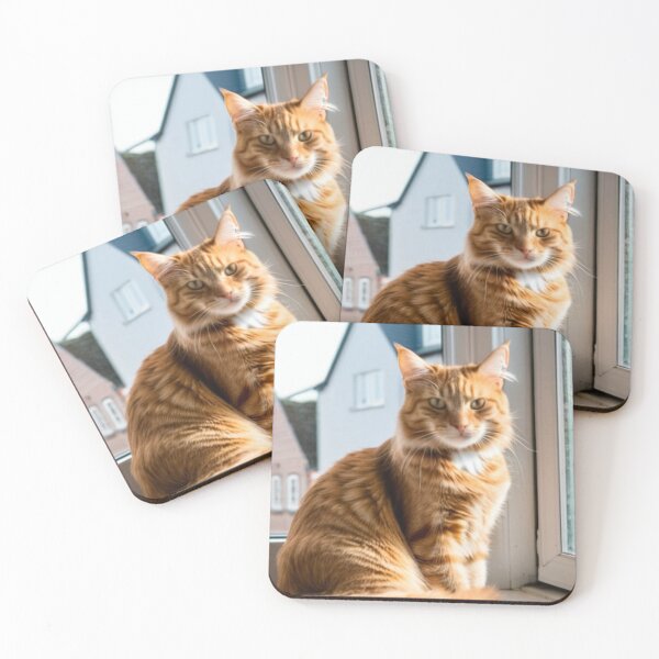 Artikelvorschau, Animals - Serene Domestic Cat, Cozy Portrait at Rest entworfen und verkauft von World-Pets.